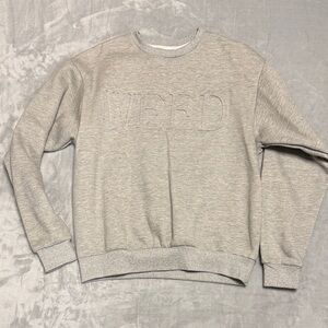 WEED Embossed Sweatshirt Women’s Size Small